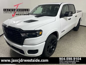 2026 Bright White Clearcoat Ram 1500 Laramie Truck 4X4 G 3.0L Straight 6 Cylinder Engine3.0 Automatic 4 Door