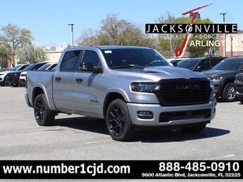2025 Billet Silver Metallic Clearcoat Ram 1500 Laramie 4X4 4 Door G 3.0L Straight 6 Cylinder Engine3.0 Truck Automatic
