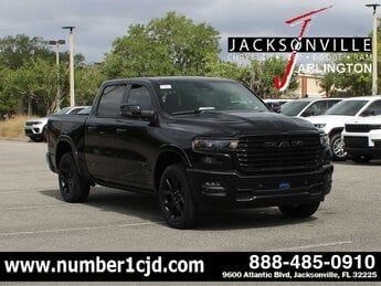 2025 Diamond Black Crystal Pearlcoat Ram 1500 Laramie 4X4 Truck 4 Door