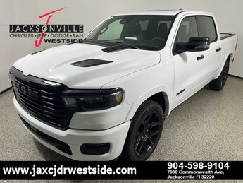 2026 Bright White Clearcoat Ram 1500 Laramie 4X4 G 3.0L Straight 6 Cylinder Engine3.0 Automatic