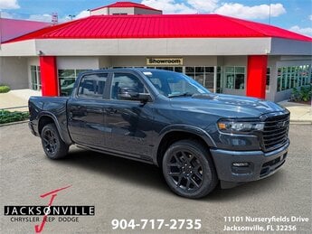 2026 Forged Blue Metallic Ram 1500 Laramie 3.0L I6 Engine 4X4 4 Door