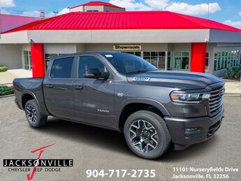 2026 Granite Crystal Metallic Clearcoat Ram 1500 Laramie Automatic 4X4 Truck HEMI 5.7L V8 Multi Displacement VVT eTorque Engine 4 Door