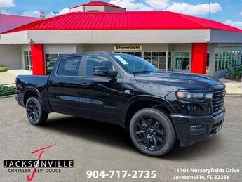 2026 Diamond Black Crystal Pearlcoat Ram 1500 Laramie Automatic 4X4 HEMI 5.7L V8 Multi Displacement VVT eTorque Engine Truck