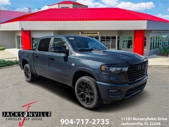 2026 Forged Blue Metallic Ram 1500 Laramie Automatic Truck HEMI 5.7L V8 Multi Displacement VVT eTorque Engine