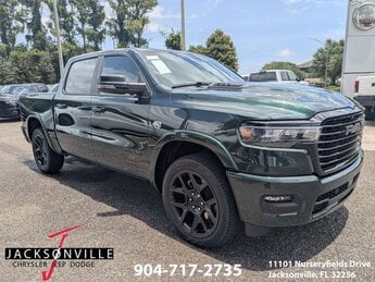 2026 Serrano Green Metallic Ram 1500 Laramie 4 Door 4X4 Truck