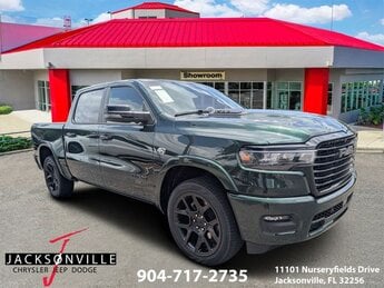 2026 Serrano Green Metallic Ram 1500 Laramie Automatic Truck 4X4 4 Door HEMI 5.7L V8 Multi Displacement VVT eTorque Engine