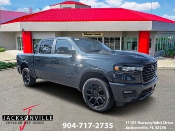 2026 Forged Blue Metallic Ram 1500 Laramie Truck HEMI 5.7L V8 Multi Displacement VVT eTorque Engine Automatic