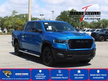 2026 Hydro Blue Pearlcoat Ram 1500 Laramie Truck 4X4 Automatic G 5.7L 8 Cylinder Engine5.7