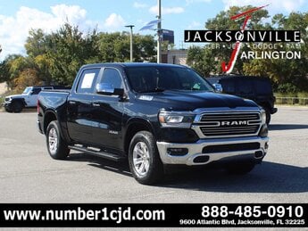2022 Diamond Black Crystal Pearlcoat Ram 1500 Laramie Automatic G 5.7L 8 Cylinder Engine5.7 Truck 4 Door
