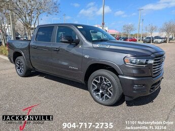 2026 Granite Crystal Metallic Clearcoat Ram 1500 Laramie HEMI 5.7L V8 Multi Displacement VVT eTorque Engine Automatic 4X4