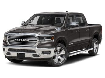 2024 Granite Crystal Metallic Clearcoat Ram 1500 Laramie HEMI 5.7L V8 Multi Displacement VVT eTorque Engine 4X4 Truck Automatic