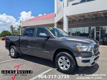 2024 Granite Crystal Metallic Clearcoat Ram 1500 Laramie Truck 4X4 Automatic HEMI 5.7L V8 Multi Displacement VVT eTorque Engine