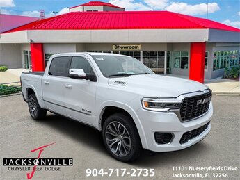 2026 Ivory White Tri-Coat Pearlcoat Ram 1500 Tungsten Truck Automatic 3.0L I6 Engine