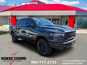 2026 Forged Blue Metallic Ram 1500 Rebel 4X4 Automatic 4 Door 3.0L I6 Engine Truck