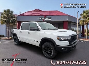 2026 Bright White Clearcoat Ram 1500 Rebel Truck 3.0L I6 Engine 4 Door 4X4