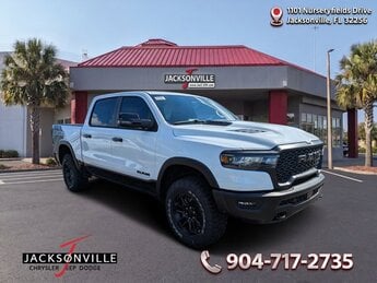 2026 Bright White Clearcoat Ram 1500 Rebel Truck 4 Door Automatic