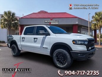 2026 Bright White Clearcoat Ram 1500 Rebel Automatic 3.0L I6 Engine 4X4 4 Door