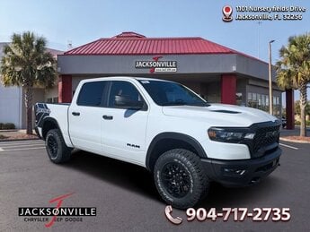 2026 Bright White Clearcoat Ram 1500 Rebel Truck 3.0L I6 Engine Automatic