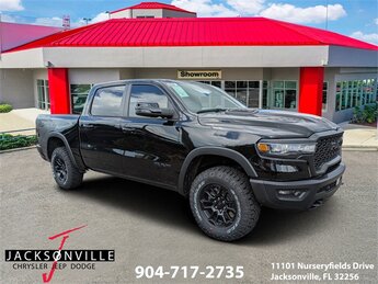 2026 Diamond Black Crystal Pearlcoat Ram 1500 Rebel Truck 3.0L I6 Engine Automatic 4 Door