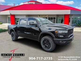 2026 Diamond Black Crystal Pearlcoat Ram 1500 Rebel Truck 3.0L I6 Engine Automatic 4 Door