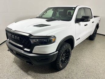 2025 Bright White Clearcoat Ram 1500 Rebel Truck 4 Door Automatic