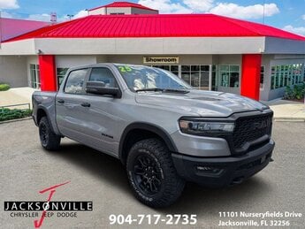 2025 Billet Silver Metallic Clearcoat Ram 1500 Rebel 4 Door Automatic 3.0L I6 Engine