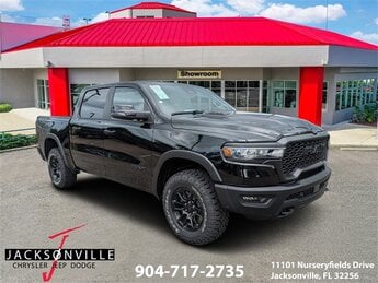 2026 Diamond Black Crystal Pearlcoat Ram 1500 Rebel 3.0L I6 Engine 4X4 4 Door Automatic