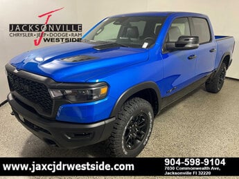 2026 Hydro Blue Pearlcoat Ram 1500 Rebel Truck G 3.0L Straight 6 Cylinder Engine3.0 4X4