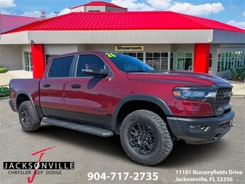 2026 Delmonico Red Pearlcoat Ram 1500 Rebel 3.0L I6 Engine Automatic Truck 4X4