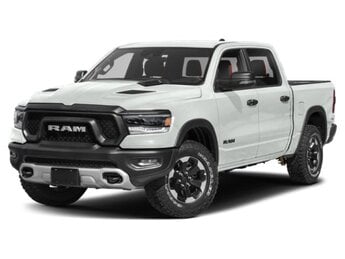 2022 Bright White Clearcoat Ram 1500 Rebel 4 Door 4X4 G 5.7L 8 Cylinder Engine5.7 Truck Automatic