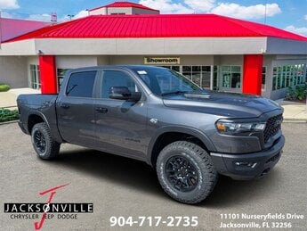 2026 Granite Crystal Metallic Clearcoat Ram 1500 Rebel 4X4 HEMI 5.7L V8 Multi Displacement VVT eTorque Engine 4 Door