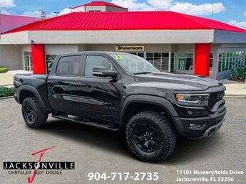 2022 Diamond Black Crystal Pearlcoat Ram 1500 TRX Automatic 4 Door 6.2L Supercharged HEMI V8 SRT Engine 4X4