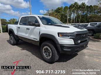 2026 Bright White Clearcoat Ram 1500 RHO Truck 3.0L I6 Engine 4 Door