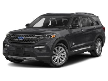 2021 Agate Black Metallic Ford Explorer King Ranch SUV 4X4 Automatic 4 Door