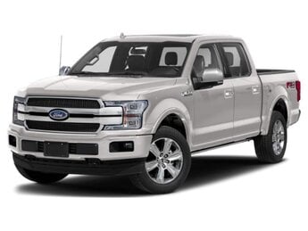 2018 White Platinum Metallic Tri-Coat Ford F-150 Platinum 4 Door Automatic RWD