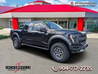 2022 Agate Black Metallic Ford F-150 Raptor 3.5L V6 EcoBoost Engine Automatic 4X4 Truck 4 Door