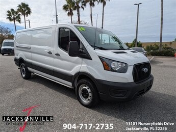 2024 Oxford White Ford Transit-150 Base 3.5L V6 Flex Fuel Engine RWD 3 Door Automatic Van