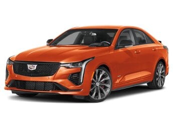 2022 Blaze Orange Metallic Cadillac CT4-V 4 Door Car Automatic G 2.7L 4 Cylinder Engine2.7