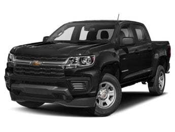 2022 Black Chevrolet Colorado 4WD Work Truck Truck 4X4 4 Door G 3.6L V6 Cylinder Engine3.6