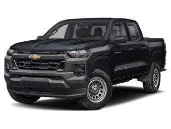 2024 Black Chevrolet Colorado 4WD Trail Boss G 2.7L 4 Cylinder Engine2.7 4X4 4 Door Truck