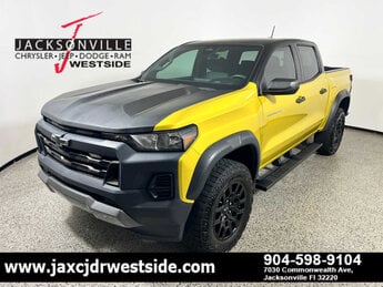2023 Nitro Yellow Metallic Chevrolet Colorado 4WD Trail Boss Automatic 4 Door 4X4 G 2.7L 4 Cylinder Engine2.7