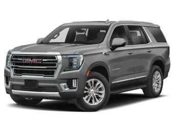 2021 Satin Steel Metallic GMC Yukon SLT EcoTec3 5.3L V8 Engine 4 Door SUV RWD Automatic