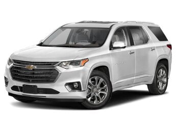 2020 Iridescent Pearl Tricoat Chevrolet Traverse Premier 4 Door Automatic SUV 3.6L V6 SIDI VVT Engine FWD