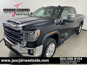 2021 Onyx Black GMC Sierra 2500HD SLT 4 Door Truck Automatic G 6.6L 8 Cylinder Engine6.6