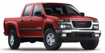2005 Summit White GMC Canyon SLE Truck 3.5L 5-Cylinder MPI DOHC Engine Automatic 4 Door