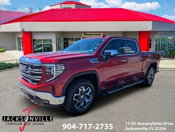 2023 Volcanic Red Tintcoat GMC Sierra 1500 SLT Automatic EcoTec3 5.3L V8 Engine Truck 4 Door