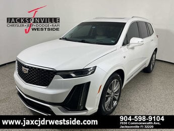 2021 Crystal White Tricoat Cadillac XT6 Premium Luxury FWD SUV 4 Door Automatic