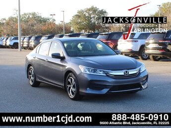 2016 Modern Steel Metallic Honda Accord LX 4 Door Car FWD G 2.4L 4 Cylinder Engine2.4