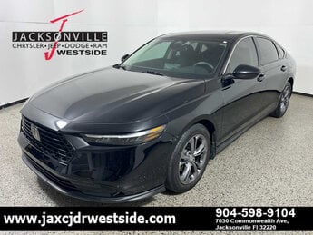 2023 Crystal Black Pearl Honda Accord EX 4 Door Automatic (CVT) FWD Car