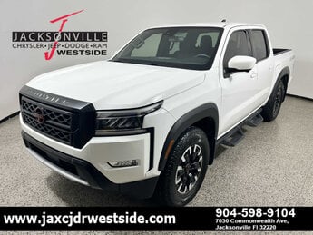 2024 Glacier White Nissan Frontier PRO-X 4 Door RWD Truck